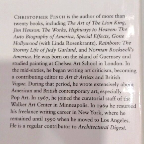 Hardcover Book The Art of Walt Disney Christopher Finch Harry N. Abrams 1995 - Picture 11 of 12